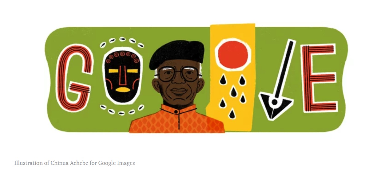 Google Celebrates Chinua Achebe with a Google Doodle